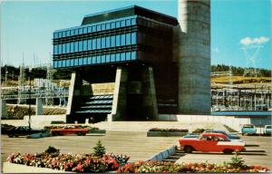 Gordon Shrum Generating Station BC Hydro Hudson's Hope Vintage Postcard D78