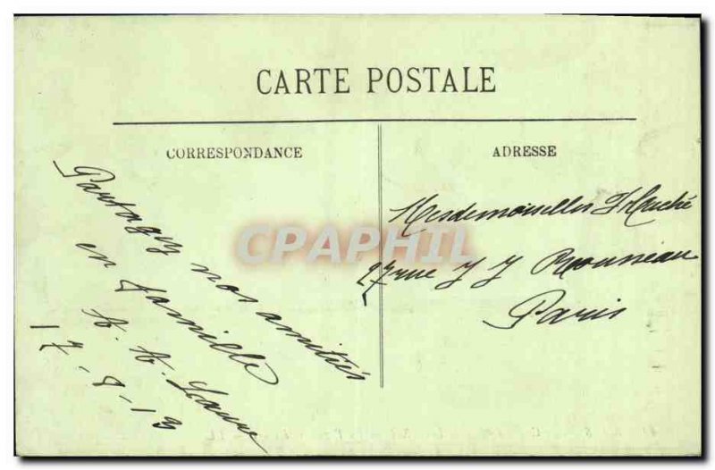 Old Postcard Blois Chateau Louis XII Wing inner Facade