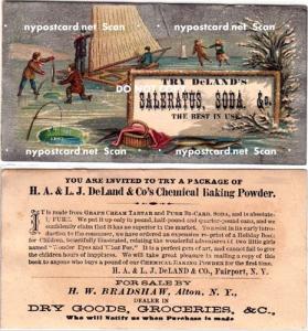 Trade Card - H.W. Bradshaw, Alton NY