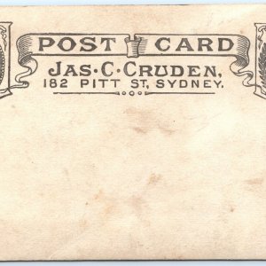 c1910s Sydney, Australia Handsome Man RPPC Real Photo Jas Cruden Postcard A123