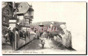 Old Postcard Treport L & # 39escalier cliffs