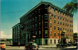 Vtg 1950s Bangor House Hotel Bangor Maine ME Unused Chrome Postcard