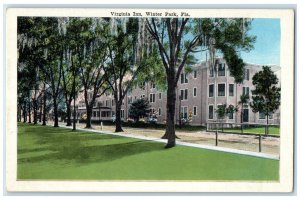 c1920 Virginia Inn Exterior Building Field Winter Park Florida Vintage Postcard