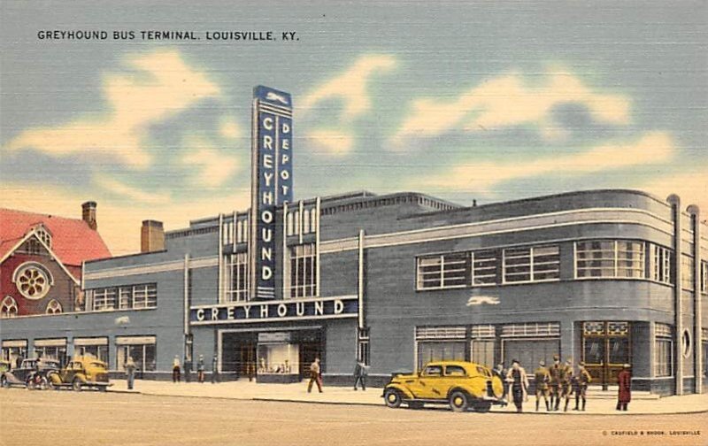 Greyhound bus terminal Louisville, Kentucky, USA Bus Unused 