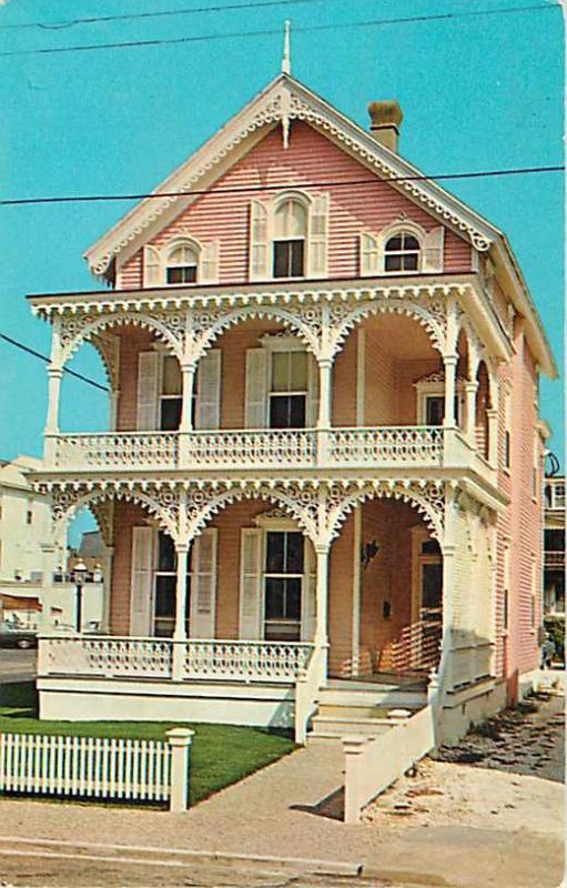 Victorian Architecture Cape May NY New Jersey 1976 Chrome