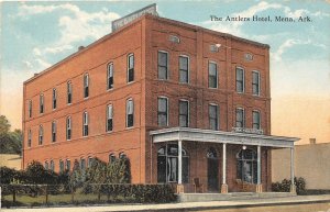 F58/ Mena Arkansas Postcard c1910 The Antlers Hotel