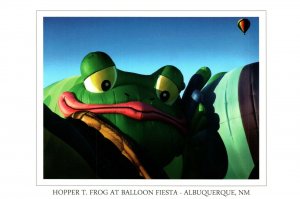 CONTINENTAL SIZE POSTCARD HOPPER T. FROG AT BALLOON FIESTA ALBUQUERQUE N.M.