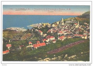 General View & Monaco Princedom, La Turbie (Alpes Maritimes), France, 1900-1910s