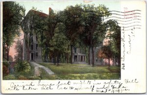 VINTAGE POSTCARD THE JENNINGS SEMINARY AT AURORA ILLINOIS POSTED 1905