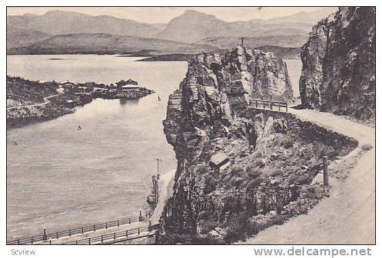 The Phoenix-Globe Highway Above Roosevelt Dam, Arizona, 1900-1910s