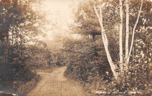 Antrim New Hampshire Road Scenic View Real Photo Vintage Postcard AA64661