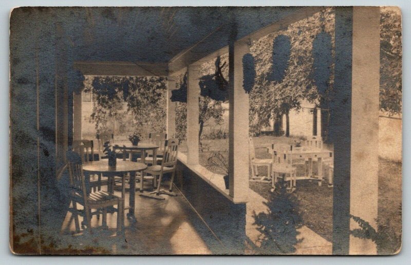 Colorado Springs COBack Porch & Lawn Furniture1923 RPPC
