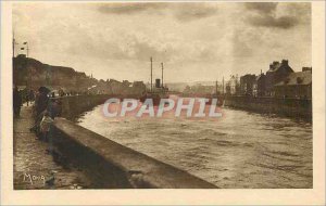 Old Postcard The small paintings of Normandy Dieppe boat