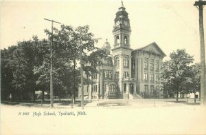 Ypsilanti Michigan High School Rotograph #A-2987 C-1905 Postcard 21-7056