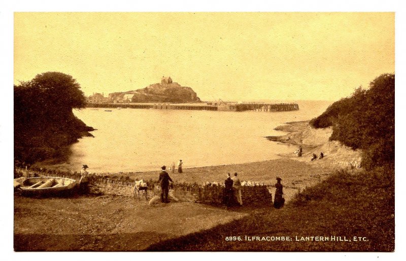 UK - England, Ilfracombe. Lantern Hill