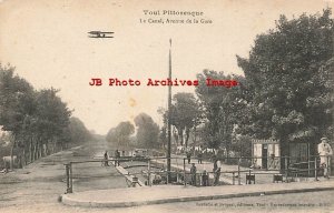 France, Toul, Le Canal, Avenue De La Gare