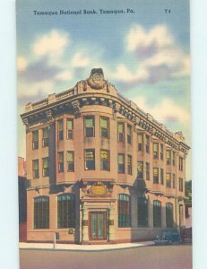 Pre-Chrome NATIONAL BANK Tamaqua by Allentown & Hazleton PA AG3175@