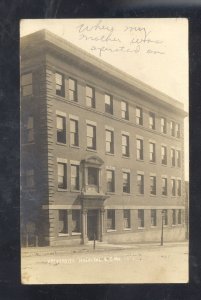 RPPC KANSAS CITY MISSOURI UNIVERSITY HOSPITAL 1910 VINTAGE REAL PHOTO POSTCARD