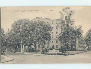 1940's AUGUSTA HOUSE HOTEL Augusta Maine ME H7163