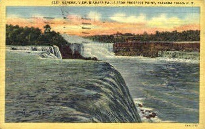 General View of Niagara Falls - New York