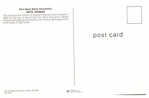 Postcard SCHOOL SCENE Hays Kansas KS AU6708