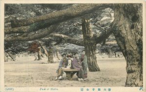 Japan C-1910 Park of Maiko {K292} Postcard 22-7975