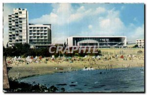 Royan - The Palais des Congres - The Beach of Foncillon - Old Postcard