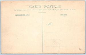 MARTINIQUE  Birdseye LORRAIN Un Coquet Village sur l'Atlantique c1910s  Postcard 