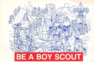 Be a Boy Scout Unused 