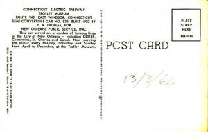 Car #836 Built 1922 - Trolley Museum, East Windsor, Connecticut