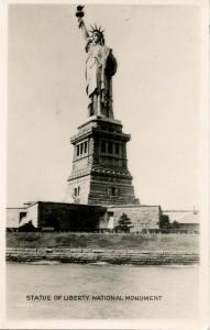 NY - New York City. Statue of Liberty  *RPPC