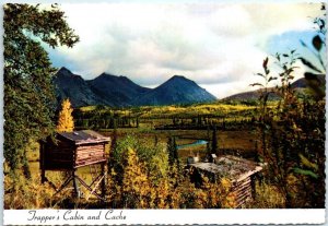 M-45983 Trapper's Cabin and Cache Alaska