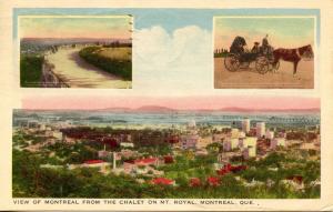 Canada - Quebec, Montreal.  View from Chalet atop Mt Royal 