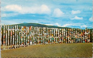 Signposts Watson Lake YT Yukon Signs Unused Vintage Postcard H20