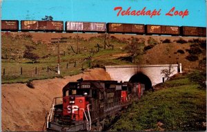 Trains At The Tehachapi Loop California 1981