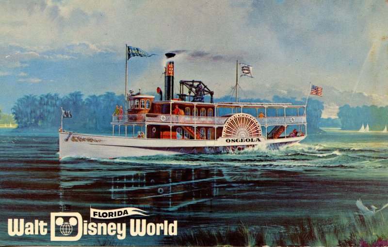 FL - Walt Disney World. Cruising by Excursion Steamer