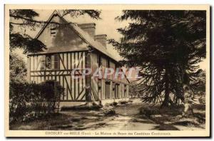 Postcard Old Grosley sur Risle The Rest House of Actors Affairs