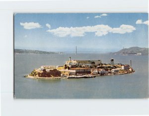Postcard Alcatraz Island San Francisco California USA