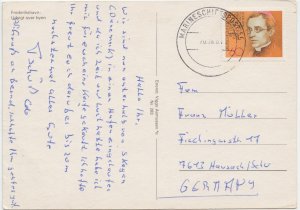 Frederikshavn: Udsigt over byen, Denmark, used Postcard