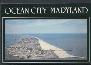 America Postcard - A Panoramic View of Ocean City, Maryland  T615