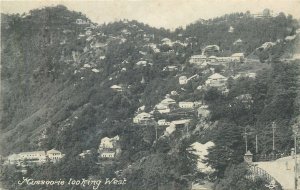 Postcard UK England Mussoorie looking west