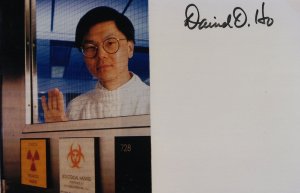 David Ho Taiwanese Aids Researcher Virologist Hand Signed Photo