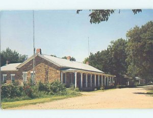 Unused Pre-1980 BUILDING Fort Larned - Near Hays & Dodge City Kansas KS hn7372