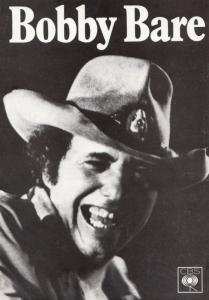 Bobby Bare Down & Dirty Country & Western Record LP 1980s CBS Launch Photo