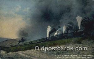 D and RG Train Soldiers Summit, Salt Lake City, Utah, UT USA Trains 1917 post...