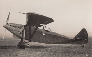 Unidentified WW2 Plane Military Liverpool War 22 Real Photo Aircraft Postcard