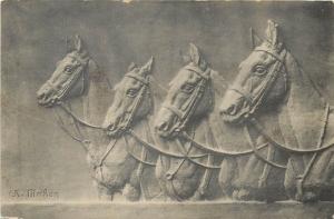 Horses heads by A. Mahon