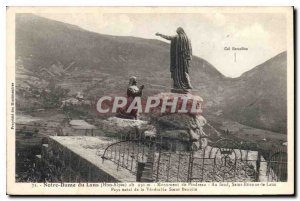 Old Postcard Our Lady of Laus Htes Alps Monument Pindreau