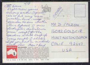 Trams,Bourke Street,Melbourne,Victoria,Australia BIN