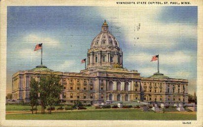 Minnesota State Capitol in St. Paul, Minnesota